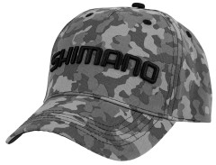 Kšiltovka Shimano Wear Cap Camo Grey