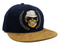 Kšiltovka Snapback Monkey Lures MNKY Modro-Hnědá