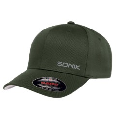 Kšiltovka Sonik Flexfit Olive Cap
