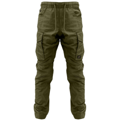 Lehké Kalhoty Kumu Utility Cargos Khaki Lehké Kalhoty Kumu Utility Cargos Khaki