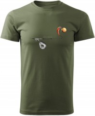 Majica Carp'R'Us Mouthsnagger Zelena
