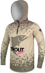 Majica Delphin s kapuljačom UV ARMOR 50+ Trout