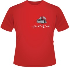 Majica Hell-Cat Classic Crvena Majica Hell-Cat Classic Crvena