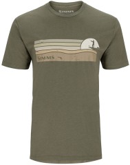 Majica Simms Sunset T-Shirt Military Heather