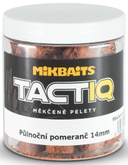 Mäkčené Pelety Mikbaits TactiQ 250ml Půlnoční Pomeranč