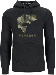 Mikica Simms Bass Fill Hoody Charcoal Heather