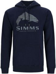 Mikica Simms Wood Trout Fill Hoody Navy