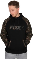 Mikina Fox Black / Camo Raglan Hoody Veličina M