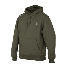 Mikina Fox Collection Green/Silver Hoodie Veľkosť XXL