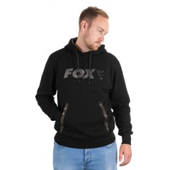 Mikina Fox Crna / Camo Print Hoody Veličina L