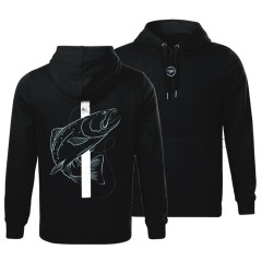 Mikina Giants Fishing Black Pstruh