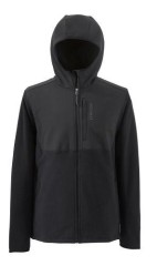Mikina Grundéns Bering Fleece Pro Full Zip Hoodie Black