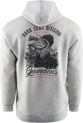 Mikina Grundéns Dark Seas X Portsmith Hoodie Athletic Heather