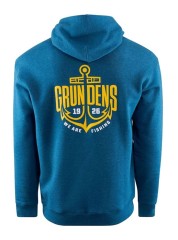 Mikina Grundéns Displacement DWR Hoodie Sidro Plavi Heather