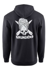 Mikina Grundéns Displacement DWR Hoodie Zero Shucks Black