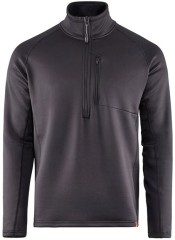 Mikina Grundéns Grundies Thermal 1/2 Zip Crna