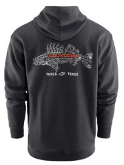 Mikina Grundéns Tools of the Trade Hoodie Black Heather