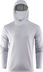 Mikina Grundéns Tough Sun Masked Hoodie Mist