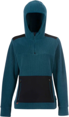 Mikina Grundéns Women's Bering Fleece Hoodie -  Reflecting Pond