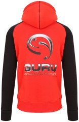 Mikina Guru Hoodie Red/Black
