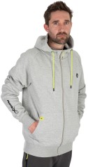 Mikina Matrix Full Zip Hoody Grey/Lime Velikost XL