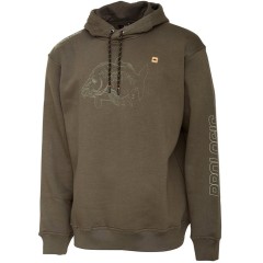 Mikina Prologic Mirror Carp Hoodie Boja bršljana
