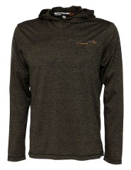 Mikina Savage Gear Fighter Stretch Burnt Olive Melange