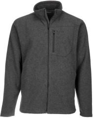 Mikina Simms Rivershed Full Zip Carbon