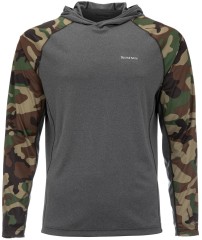 Mikina Simms Sflex Hoody Woodland Camo/Carbon Heather