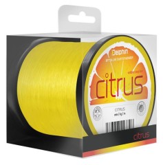 Monofilný Vlasec Delphin Citrus Žltý