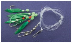 Mořski Návazec Mistrall Sustav za lov inćuna 0,50mm Kuka 1 Zelena Mořski Návazec Mistrall Sustav za lov inćuna 0,50mm Kuka 1 Zelena