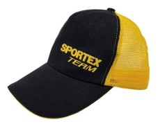 Mrežasta šilterica Sportex s logom crno žuta