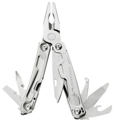 Multifunkčné Kliešte Leatherman Rev Silver Stainless Steel Multifunkčné Kliešte Leatherman Rev Silver Stainless Steel