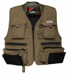 Muškárska Vesta DAM Ontario Fly Vest Dusty Olive Muškárska Vesta DAM Ontario Fly Vest Dusty Olive