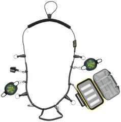 Muškařský elastický náhrdelník Dr. Slick Co. Indiánská babička s příslušenstvím