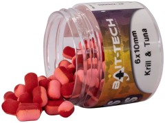 Nadomjestak Wafters Bait-Tech Duo Col Criticals 6x10 mm 50 ml Krill i Tuna