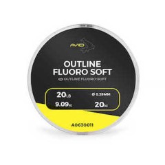 Najlon Avid Outline Fluoro-Soft 20m