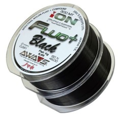 Najlon AWA-S Ion Power Fluo+ Black 2x300m