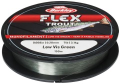 Najlon Berkley Flex Trout Low-Vis Zelená 150m