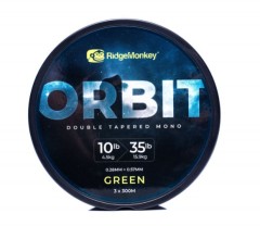 Najlon RidgeMonkey RM-Tec Orbit Double Tapered Mono Zeleni 3x300m