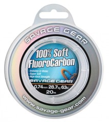 Najlon Savage Gear Soft Fluoro Carbon 50m