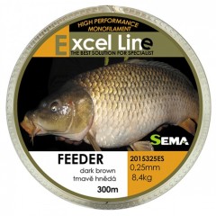 Najlon Sema Feeder smeđa 300m