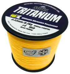 Najlonska nit Sufix Tritanium Neon Gold