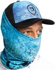 Nákrčník Adventer & Fishing UV Neck Gaiter Bluefin Trevally