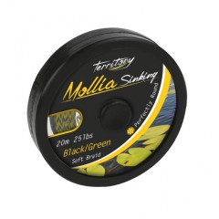 Navadna Špaga Mikado Mollia Hooklink Crna/Zelena 20m