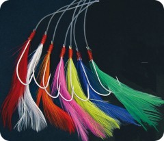 Návazac Shakespeare Mackerel Feathers Obrezane