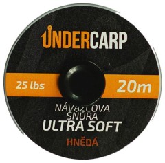 Návazcová Šnjura UnderCarp Ultra Soft Smeđa 20m 25lb