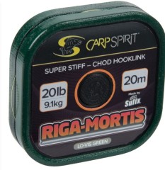 Návazcová Šňůra Carp Spirit Riga Mortis Chod Hoolink Lo-Vis Green 25lb 20m