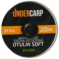 Návazcová Šňůra UnderCarp Otulin Soft 20m 35lb Zeleno