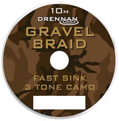 Náväzcová Šnúrka Drennan Gravel Braid 8lb 10m
